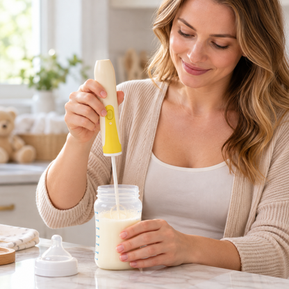 🍼 Formula Mixer | Food-Grade Plastic | Home Feeding | New Parents | Electric Stirring Wand