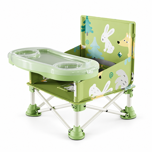 🪑 Baby Booster Chair | Foldable Frame | Mealtime Use | Growing Toddlers | Portable Tray Seat