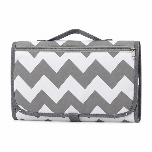 🧷 Changing Mat | Water-Resistant Fabric | Travel Care | New Parents | Foldable Diaper Organizer