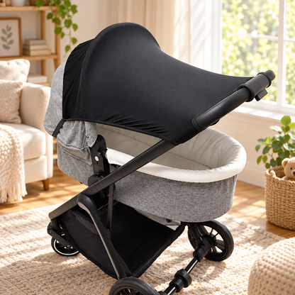 ☀️ Stroller Shade | Stretch Fabric | Walks | Parents | Full Cover