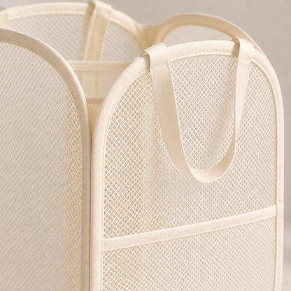🧸 Toy Storage Basket | Breathable Mesh | Playroom Use | Growing Kids | Foldable Large Capacity