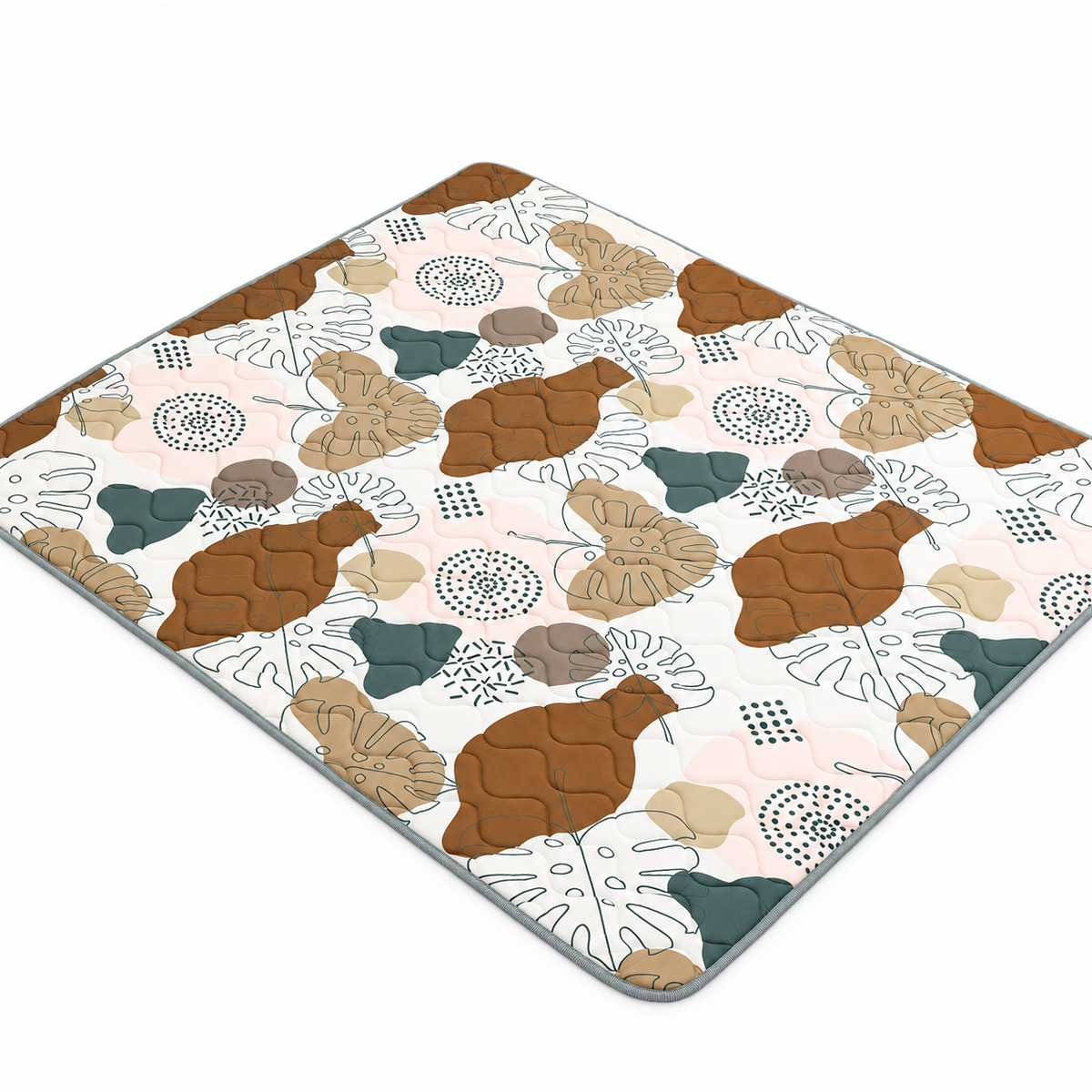 🧸 Baby Play Mat | Quilted Padding | Floor Play | Growing Babies | Thick Crawling Comfort